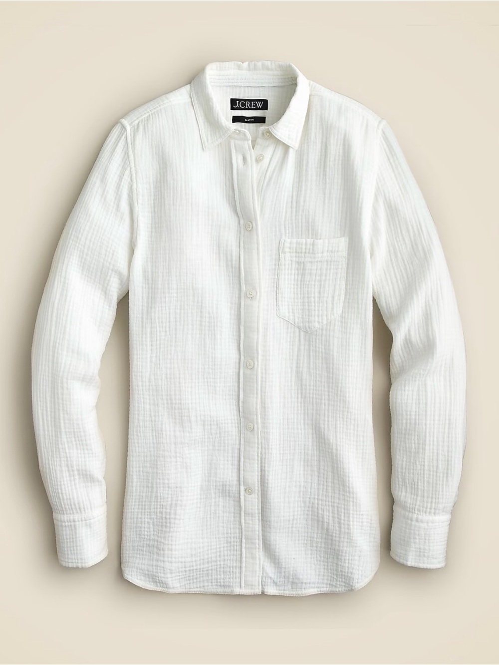 NEW J. Crew Garçon classic double-gauze shirt (NWT)